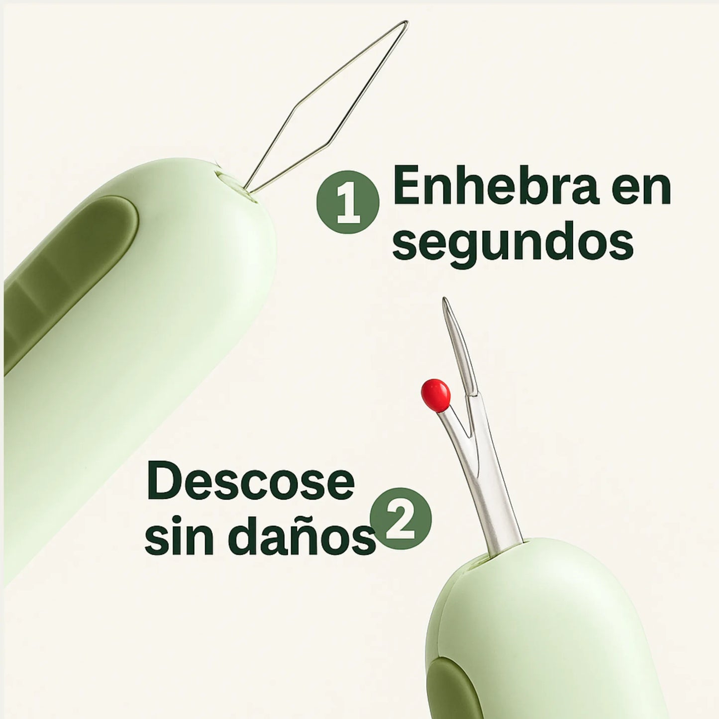 Enhebrador - Descosedor 2 en 1
