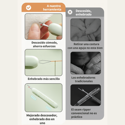 Herramienta 2 en 1 (Enebrador y Descosedor)