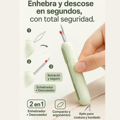 Herramienta 2 en 1 (Enebrador y Descosedor)