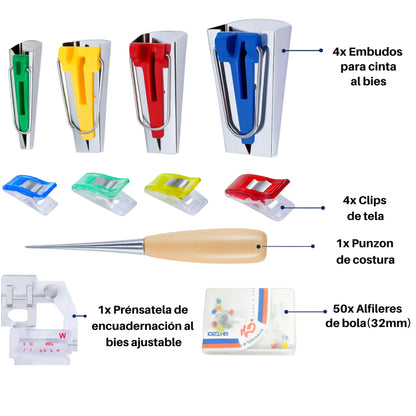 Kit Costura Cinta al Bies
