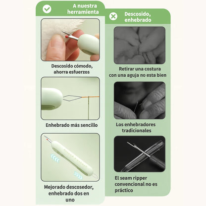 Enhebrador - Descosedor 2 en 1